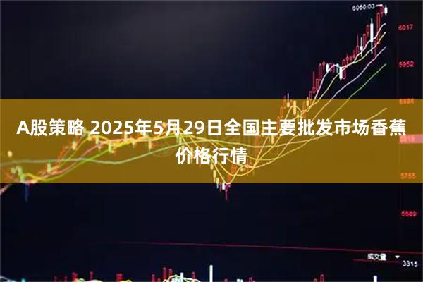 A股策略 2025年5月29日全国主要批发市场香蕉价格行情