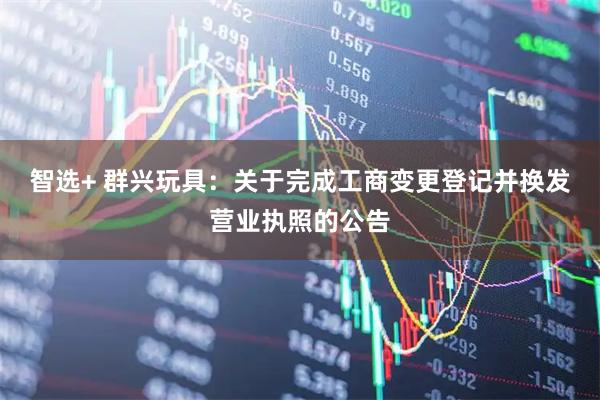 智选+ 群兴玩具:关于完成工商变更登记并换发营业执照的公告